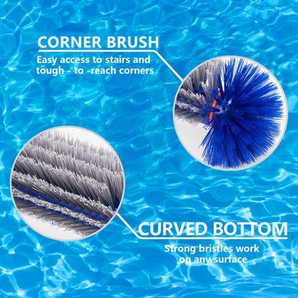Heavy Duty Pool Brush Head, Pool Accessories – image 7