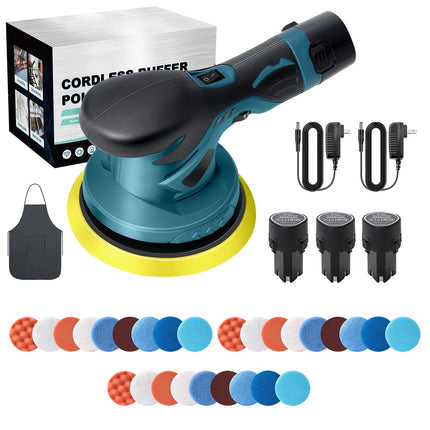 Cordless Car Polisher, Car Detailing Tools for Waxing – image 21