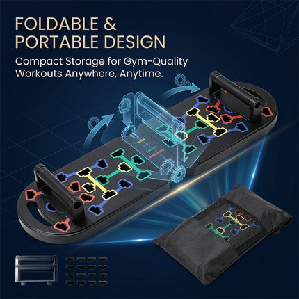 Foldable Push Up Board Workout System, Home Workout Equipment for Chest and Triceps – image 4