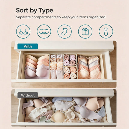 Drawer Organizer for Clothing Storage – image 7
