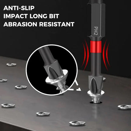Impact Driver Bits PH2, Impact Bit Set for Drill and Electric Screwdriver – image 5
