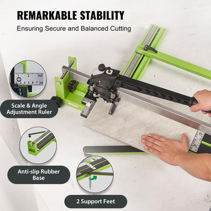 Manual Tile Cutter with Laser Positioning, Tiling Tools – image 9