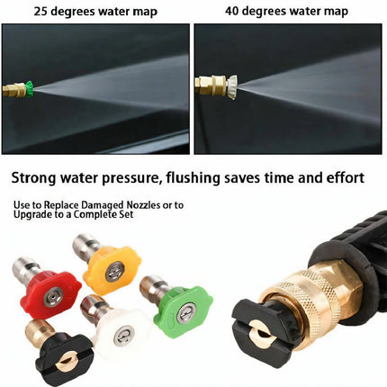 Foam Cannon Pressure Washer Gun with Dual Connector, Pressure Washer Attachment for Car Detailing Supplies – image 13