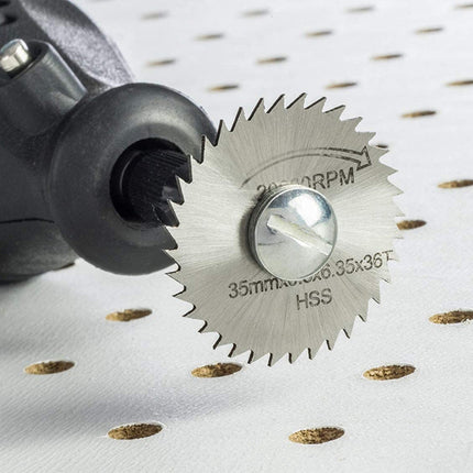 HSS Saw Blades for Rotary Tool, Metal Cutting Blade for Wood and Plastic – image 9