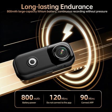 Action Cameras, Wearable Mini Camera for Helmet and Bike POV – image 12
