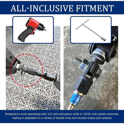 Scissor Jack Drill Adapter, Tire Changing Tools – image 5