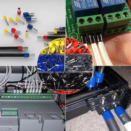 Ratchet Crimping Tool, Wire Crimping Tool Kit with Wire Connectors and Terminals – image 4