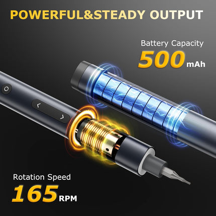 Electric Screwdriver Set 57 in 1, Cordless Screwdriver with LED Light – image 4