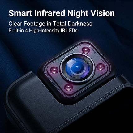 Body Camera 4K, Rotatable Lens Close-Up – image 4