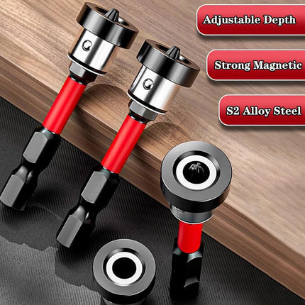 Screwdriver Bits for Drywall, Magnetic Drywall Bits with Adjustable Depth Stop – image 5