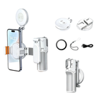 Mini Selfie Stick with LED Fill Light, Vlogging Kit with Selfie Light – image 13