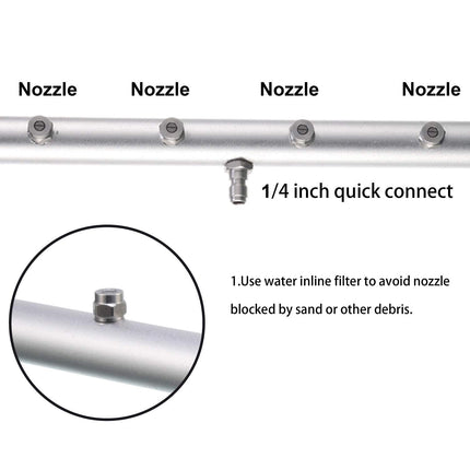 Undercarriage Pressure Washer Attachment with Wands, Power Washer Accessories – image 9