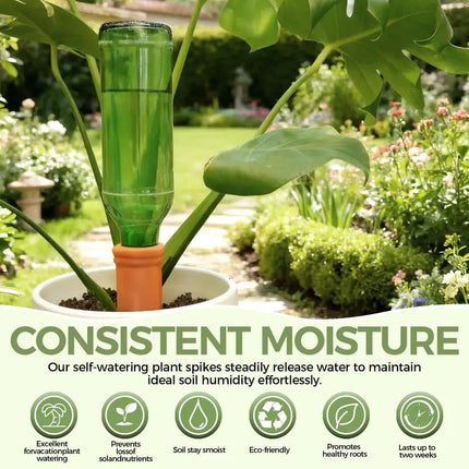 Terracotta Watering Spikes, Automatic Plant Waterer for Indoor Plants – image 6