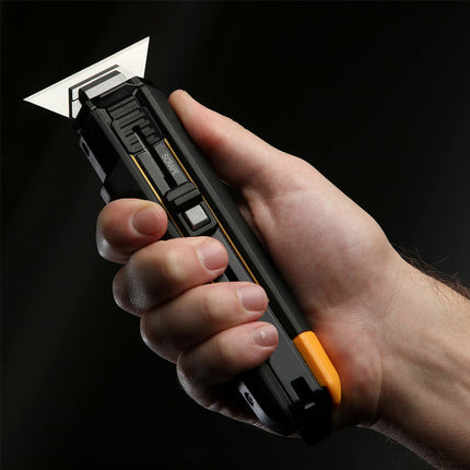 2 in 1 Scraper Utility Knife with 5 Blades, Razor Blade Scraper with Paint Can Opener – image 4