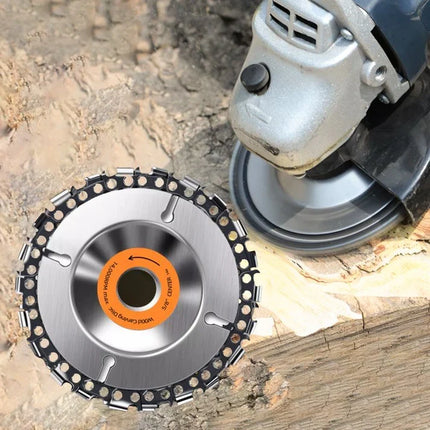 Angle Grinder Wood Carving Disc, Chain Saw Disc for 4 Inch Angle Grinder – image 7