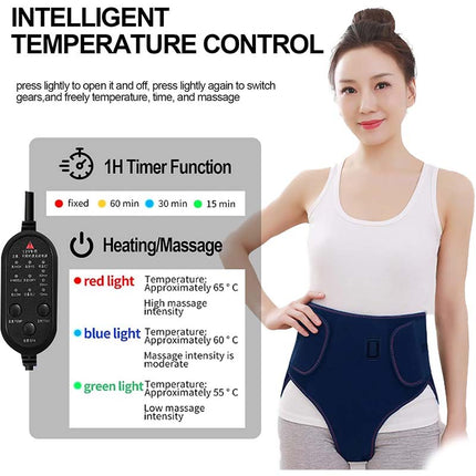 Heated Back Support Belt, Back Massager with Heat for Waist and Abdomen – image 6