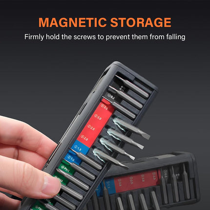Electric Screwdriver Set, Mini Precision Screwdriver Set with 46 Bits – image 4