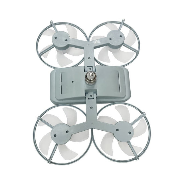 Ceiling Fan with Light and Remote, Modern Ceiling Fan Lamp for Living Room, Four Blade Ceiling Fan for Bedroom_01