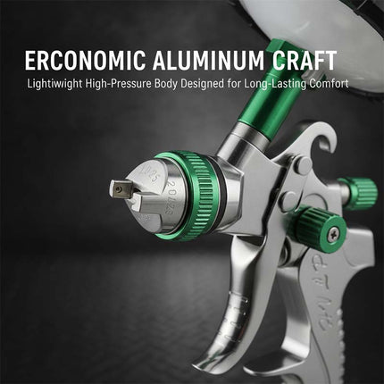 Air Paint Sprayer for Cars and Furniture, Automotive Paint Spray Gun Kit