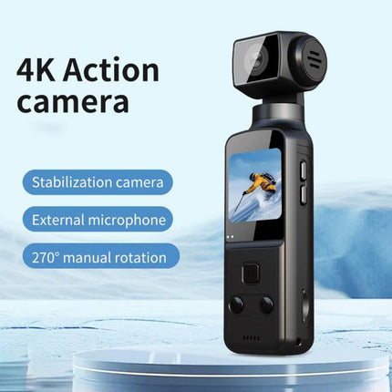 Video Camera for Vlogging, 4K Action Camera with WiFi and Stabilization – image 4