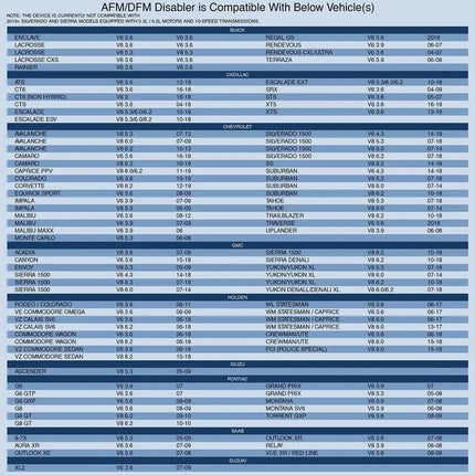 AFM DFM Disabler, Active Fuel Management Disabler for GM V6 V8 – image 6