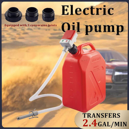 Fuel Transfer Pump with Auto Shut Off and 3 Nozzles – image 6