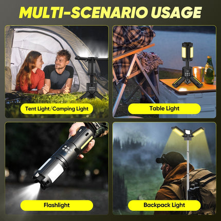 Rechargeable Camping Lantern with Telescopic Stand, Battery Lantern for Camping Gear – image 12