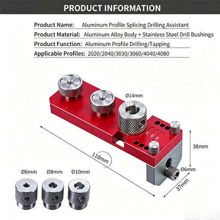 Drilling Jig for Aluminum Profile – image 9