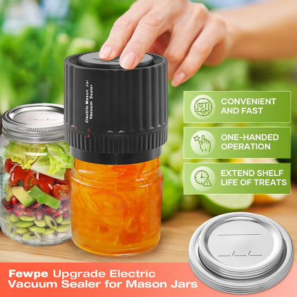 Electric Mason Jar Vacuum Sealer, Food Vacuum Sealer – image 7