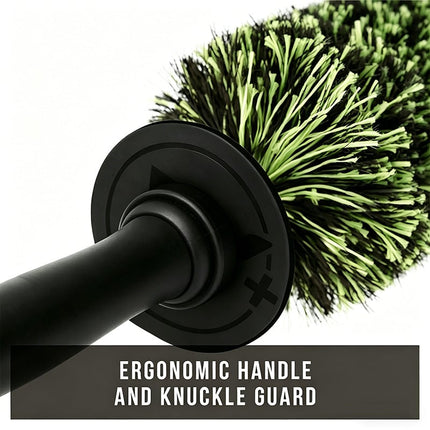 Wheel Detailing Brush with Long Reach Handle, Flexible Wheel Cleaning Brush for Rims and Barrels