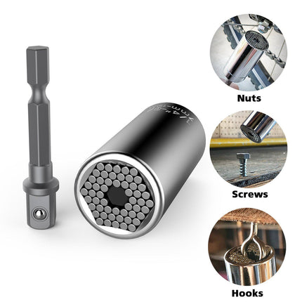 Universal Socket Wrench, Universal Socket Tool for 1/4 to 3/4 Inch Bolts – image 11