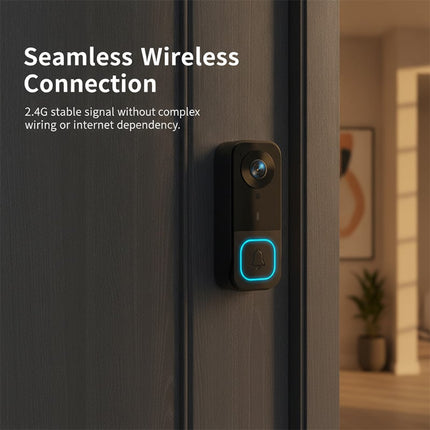 Doorbell Camera with Monitor, Wireless Smart Video Doorbell Camera System with Night Vision and Two Way Audio – image 7