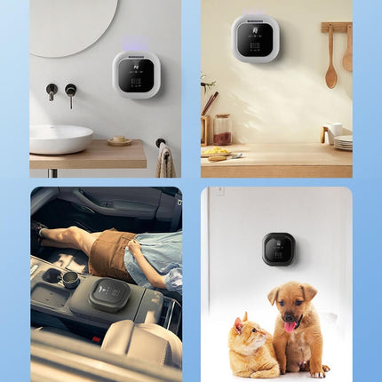 Portable Air Purifier for Home, Ozone Generator with Ionizer and UV Light