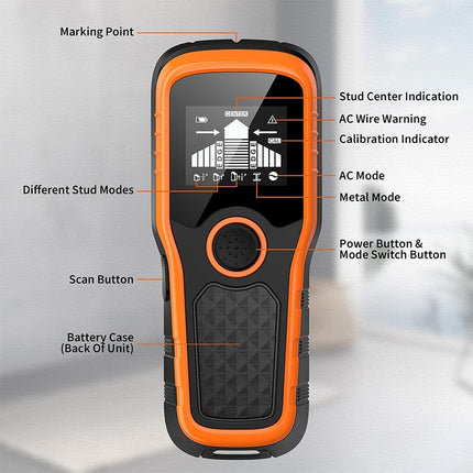 Electronic Stud Finder Wall Scanner, Stud Finder with Laser Level – image 4