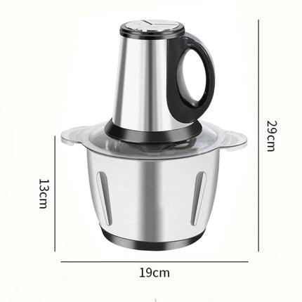 Electric Meat Grinder for Home, Large Capacity Vegetable Chopper, Stainless Steel Food Chopper – image 10