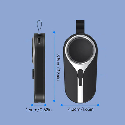 Portable Charger Keychain, 2000mAh Portable Power Bank with Carabiner – image 17