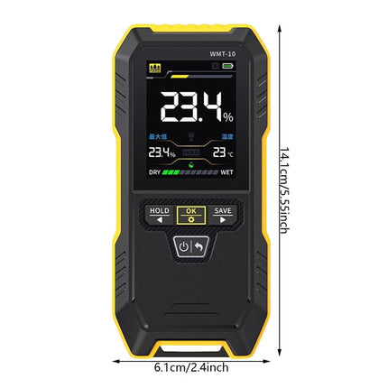 Wood Moisture Meter Pinless, Rechargeable Moisture Meter for Walls and Firewood – image 29
