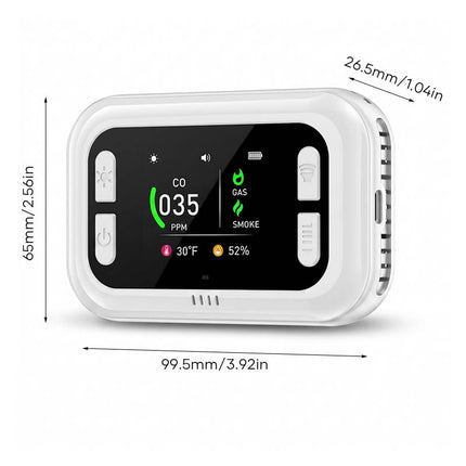 RV Carbon Monoxide Detector, Smoke and CO Detector, Gas Leak Detector – image 12
