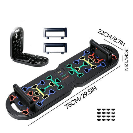Foldable Push Up Board Workout System, Home Workout Equipment for Chest and Triceps – image 12