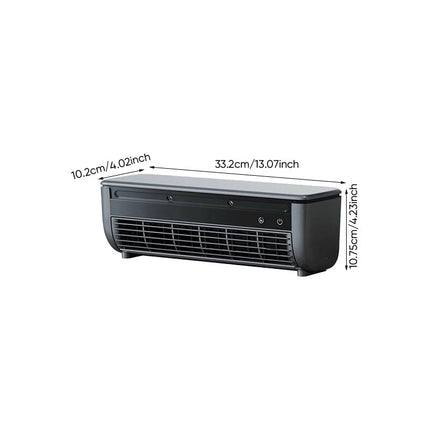 Portable Air Cooler, Wall Mount Evaporative Cooler with 3 Wind Modes – image 4