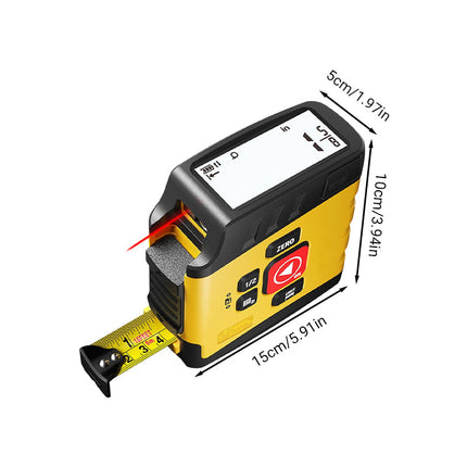 Digital Laser Tape Measure Tool, 3 in 1 Laser Measuring Tool with 16 ft Tape – image 4