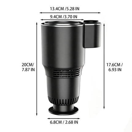 Smart Car Cup Cooler Warmer, Car Coffee Warmer for Road Trips