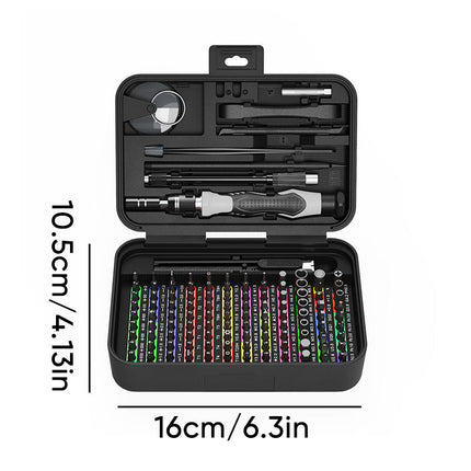 Precision Screwdriver Set 132 in 1, Magnetic Screwdriver Bit Set