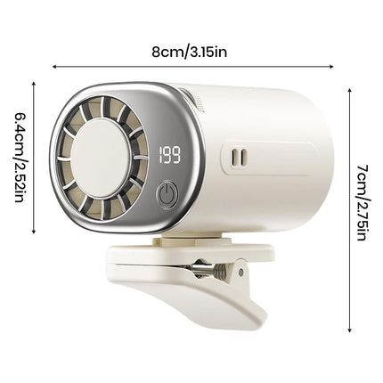 Portable Fan with Clamp, Rechargeable Clip On Fan for Bed and Desk – image 14