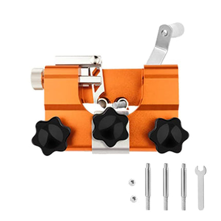 Chainsaw Sharpener, Portable Hand Crank Chain Saw Blade Sharpener, Chain Sharpener for Electric Drill and Woodworking