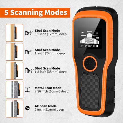 Electronic Stud Finder Wall Scanner, Stud Finder with Laser Level – image 5