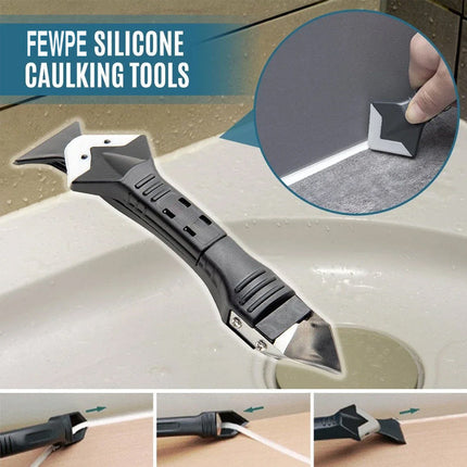 Caulk Removal Tool, 3 in 1 Caulking Tool with Stainless Steel Blade – image 6