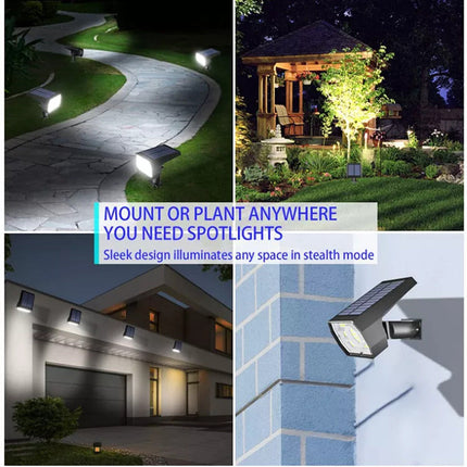 Solar Lights for Garden 2 in 1, Solar Landscape Lights for Driveway and Patio