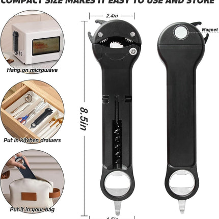 Jar and Bottle Opener, Retractable Magnetic Jar Opener for Seniors and Arthritis – image 8
