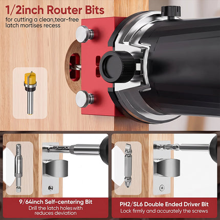 Door Hardware Jig for Wood Doors – image 5